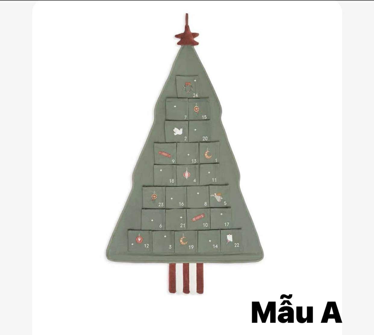  Cây Thông Vải Đếm Ngược 