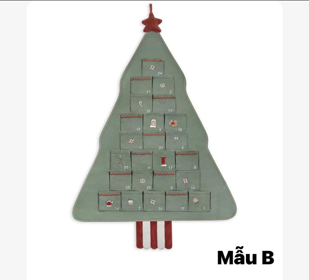  Cây Thông Vải Đếm Ngược 