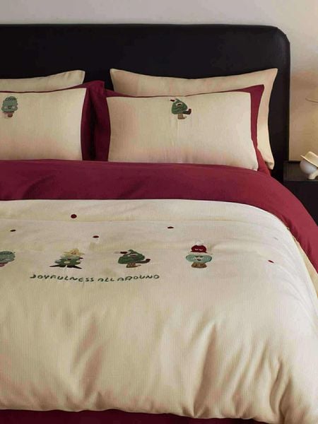  Bộ Chăn Ga Gối Xmas Animal 