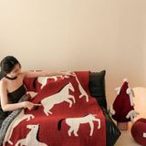  (Order) Chăn Ngựa Trắng Năm Mới 