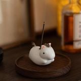  (Order) Đốt Trầm Ngựa Nhỏ Kèm Đế Gỗ 