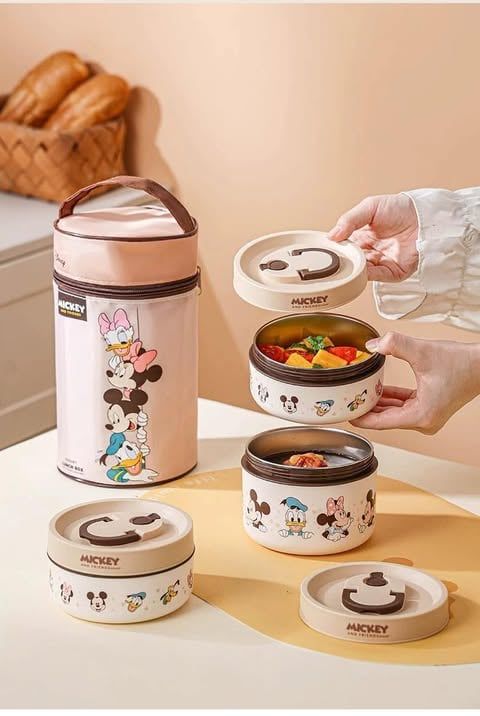  Set Hộp Cơm Giữ Nhiệt Sweet Lunch Time 