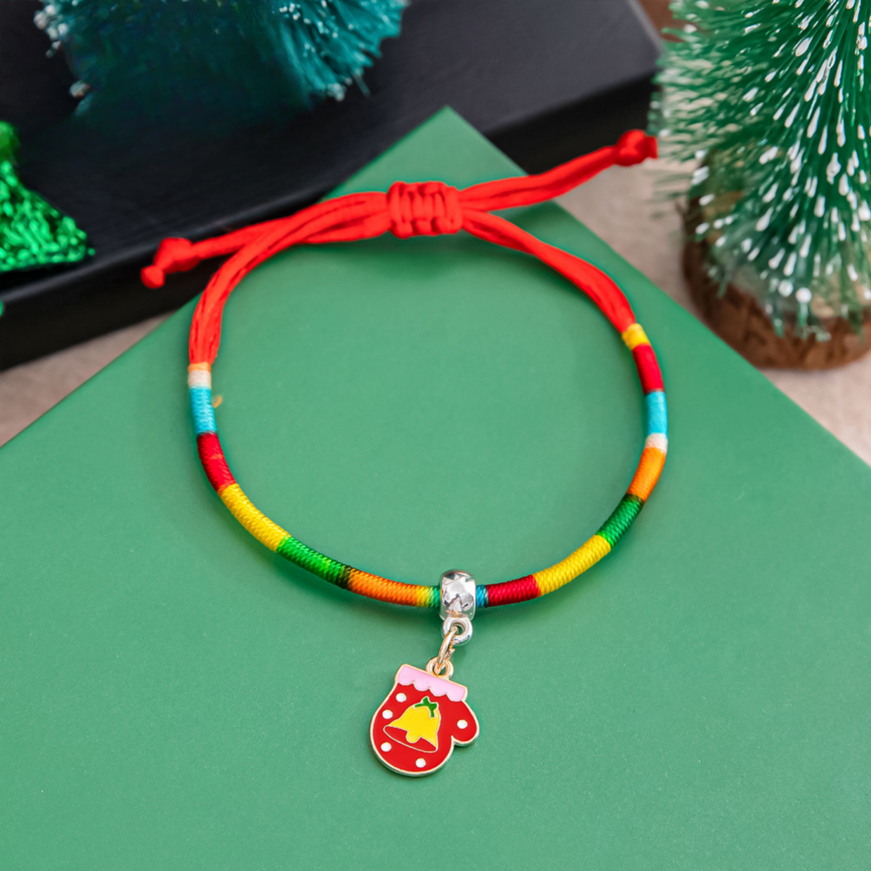  Vòng Tay Dây Rút Giáng Sinh 
