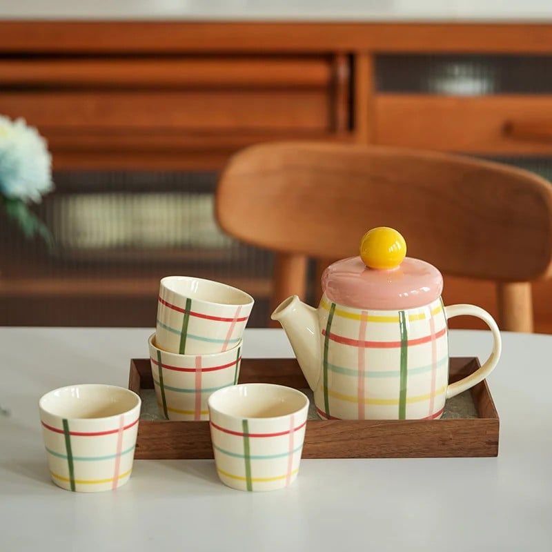  Bộ Ấm Kẻ Sọc 