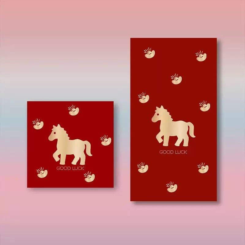  Phong Bao Lì Xì Lộc Mã An Khang 