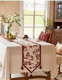  (Order) Khăn Trải Bàn Red Plum Poem 