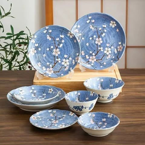 (Order) Bộ Bát Đĩa Fuji Sakura 