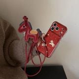  (Order) Ốp Lưng Ngựa Đỏ Chubby 