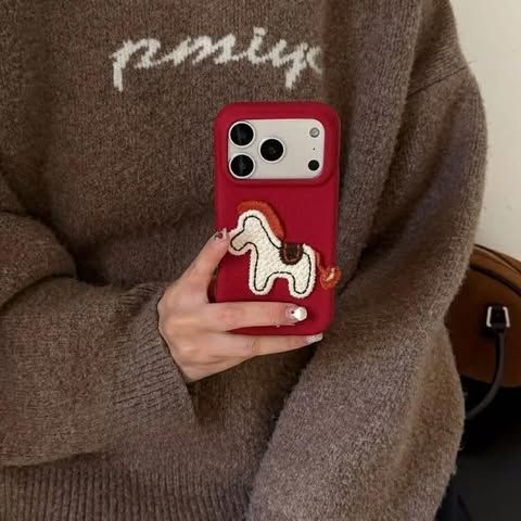  (Order) Ốp Điện Thoại Ngựa Đỏ 