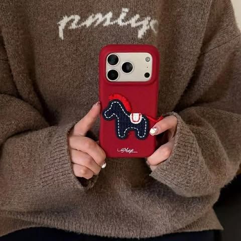  (Order) Ốp Điện Thoại Ngựa Đỏ 