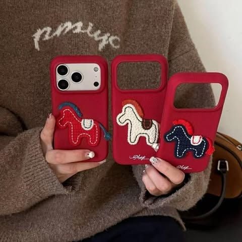  (Order) Ốp Điện Thoại Ngựa Đỏ 