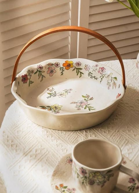  (Order) Khay Tay Xách Cottage Garden 