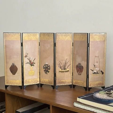  Bình Phong Mini Bác Cổ Vật Chí (Order) 