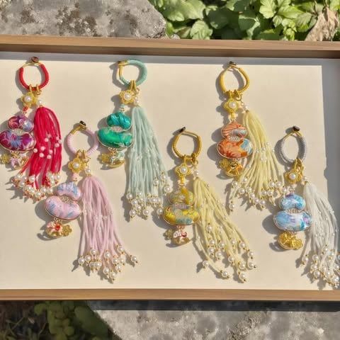  (Order) Dây Treo Hồ Lô Lưu Tô Ngọc Sắc 