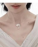  (Order) Bộ Trang Sức Hoa Lan Ngọc Trai 