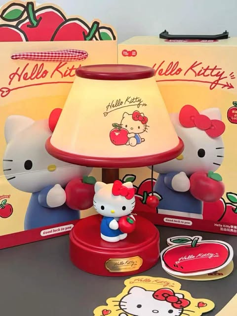  [ORDER] Hello Kitty Lucky Apple Lamp 