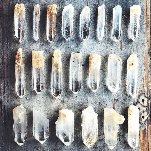  Tinh Thể Thạch Anh Thô - Clear Quartz 