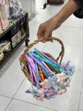  Bút Gel Hoa Vải ( Màu Ngẫu Nhiên) 