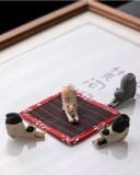  [ORDER] Đế Đốt Trầm Mèo Lười (Kèm tấm lót tre) 