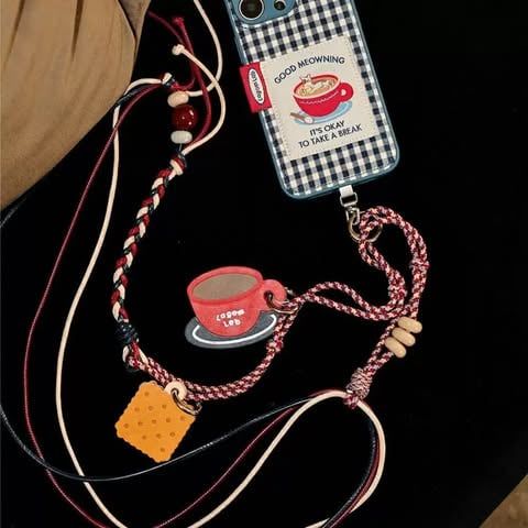  Dây Đeo Điện Thoại Retro Mix Charm 