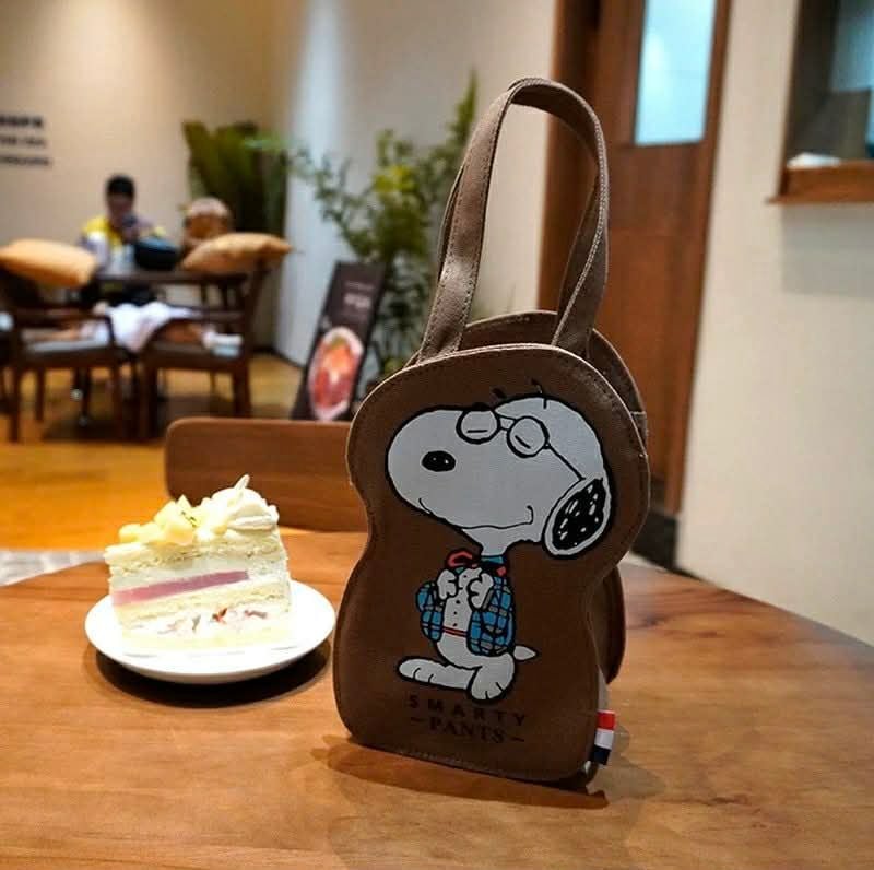  Túi Vải Mini Snoopy Cầm Tay 