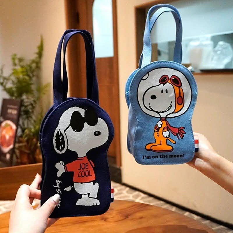  Túi Vải Mini Snoopy Cầm Tay 