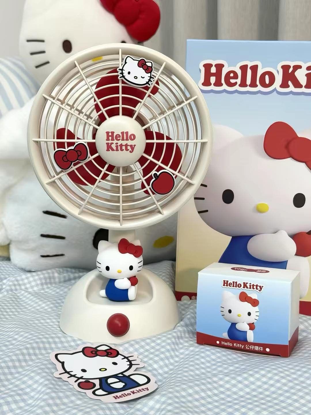  [ORDER] Quạt Bàn Hello Kitty Cherry Spin 