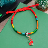  Vòng Tay Dây Rút Giáng Sinh 