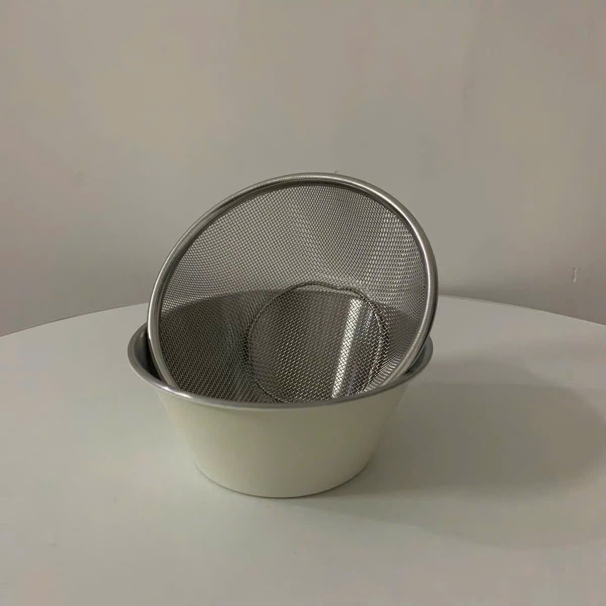  Set Bát Rổ Cream 