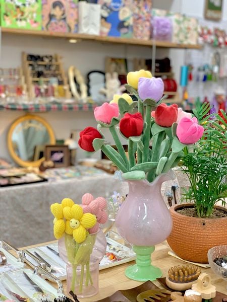  Cành Hoa Tulip Bông 