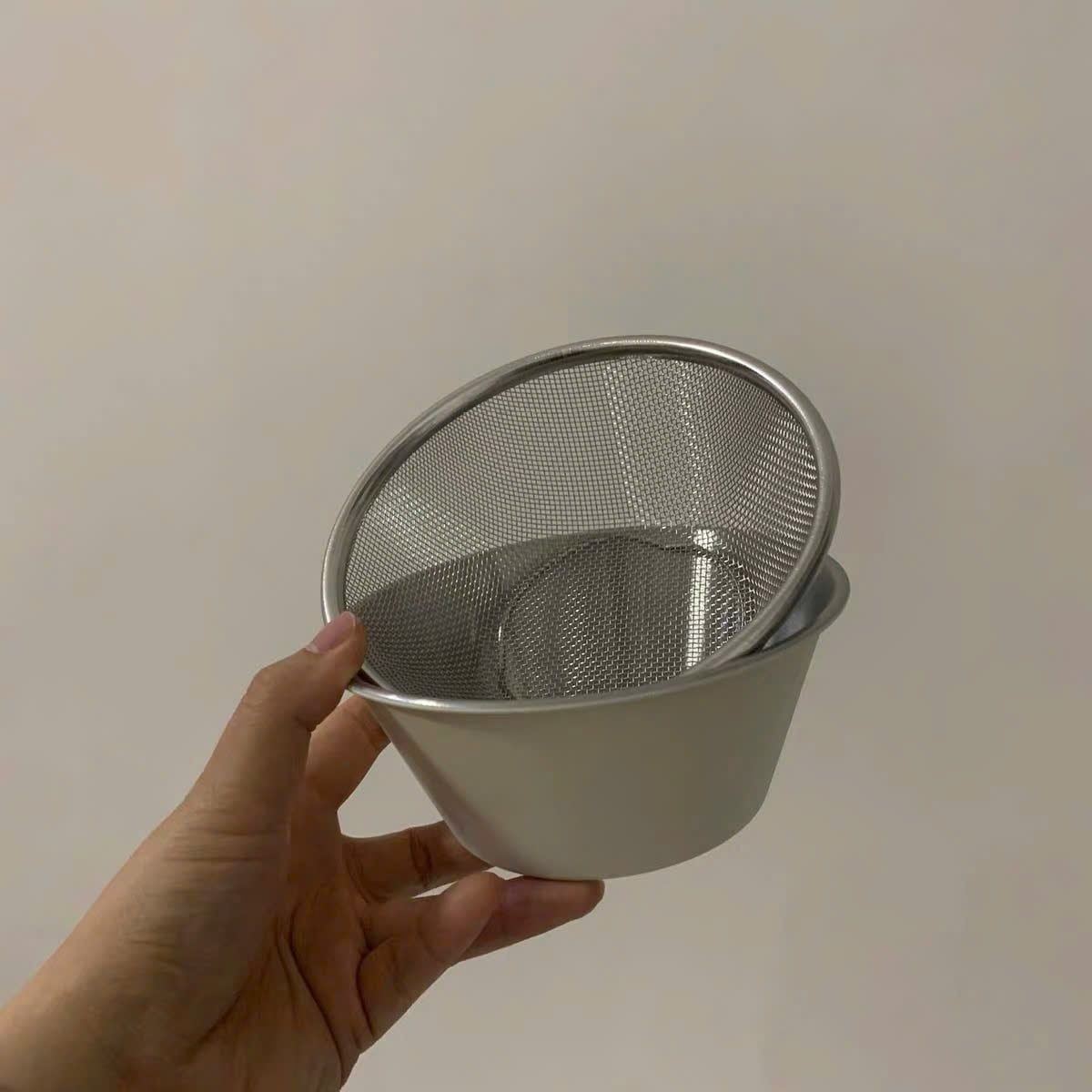 Set Bát Rổ Cream 