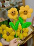  Cành Hướng Dương Bông Xù 