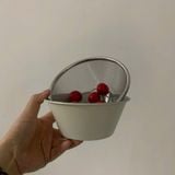  Set Bát Rổ Cream 