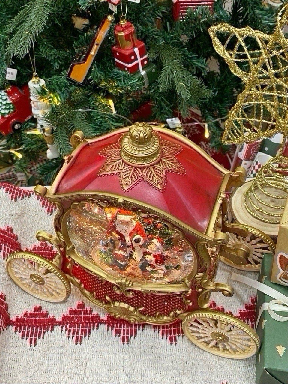  Hộp Nhạc Chuyến Xe Giáng Sinh Lấp Lánh 