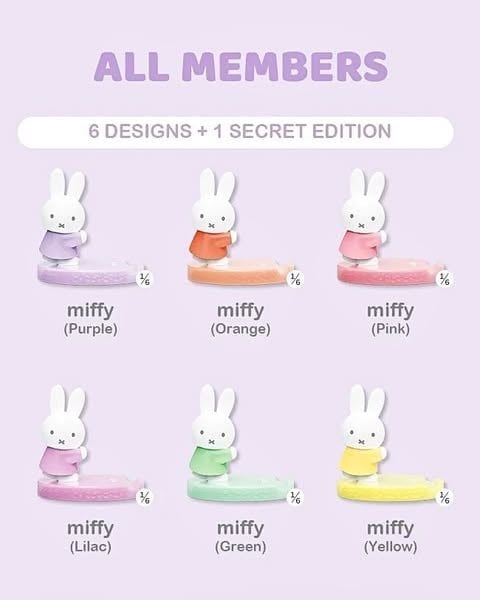  [ORDER] Miffy Phone Stand Blind Box 