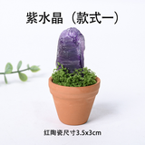  Chậu Cây Cảnh Đá Pha Lê 
