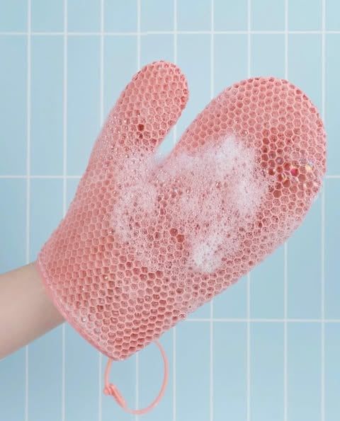  Găng Tay Tắm Studio17 Soft Scrub Shower Glove 