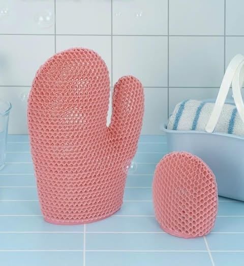  Găng Tay Tắm Studio17 Soft Scrub Shower Glove 