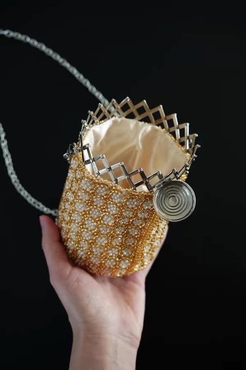 ( ORDER ) Túi Mini Beaded Flower 