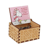  Hộp Nhạc Gỗ Hoạt Hình Retro 