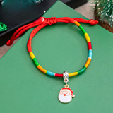  Vòng Tay Dây Rút Giáng Sinh 