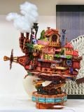  [ORDER] Bộ Xếp Hình Howl's Moving Castle (Tích Hợp Hộp Nhạc Và Đèn) 