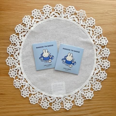  Random Tin Badge Miffy in Seoul 