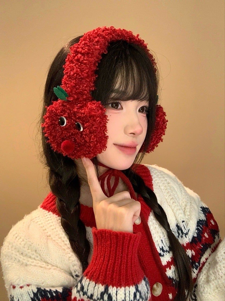  Bịt Tai Quả Táo Bông 