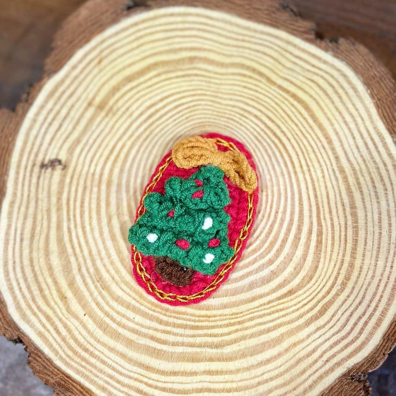  Kẹp Tóc Đan Len Merry 