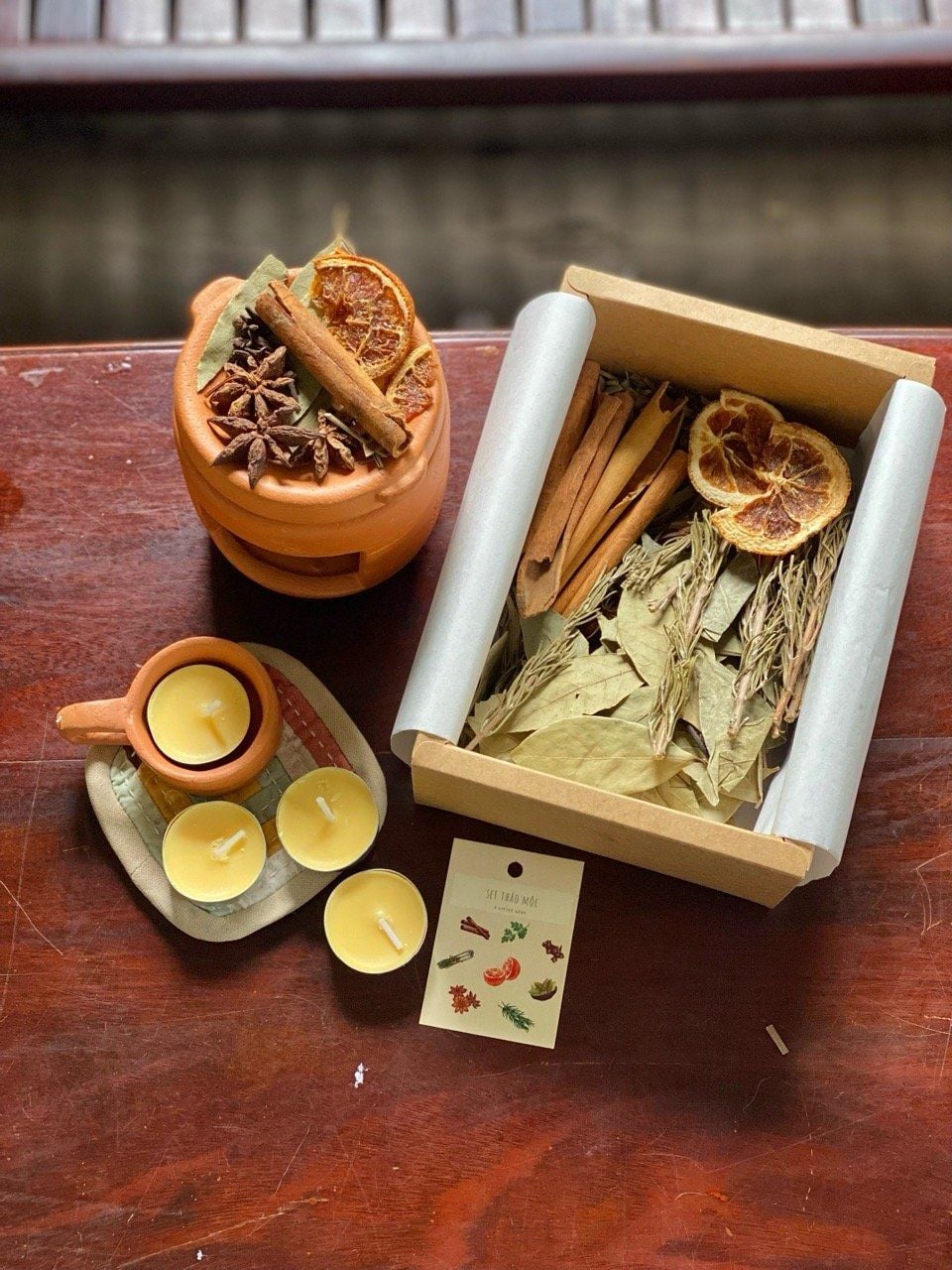  Set Thảo Mộc (hộp giấy) 