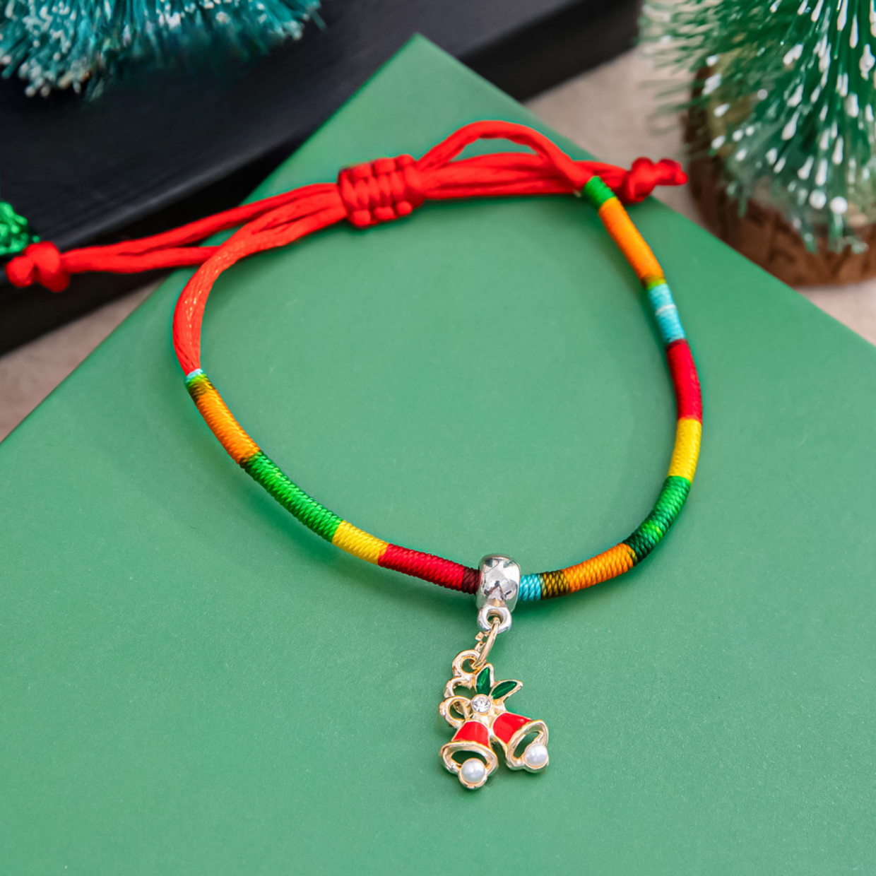  Vòng Tay Dây Rút Giáng Sinh 