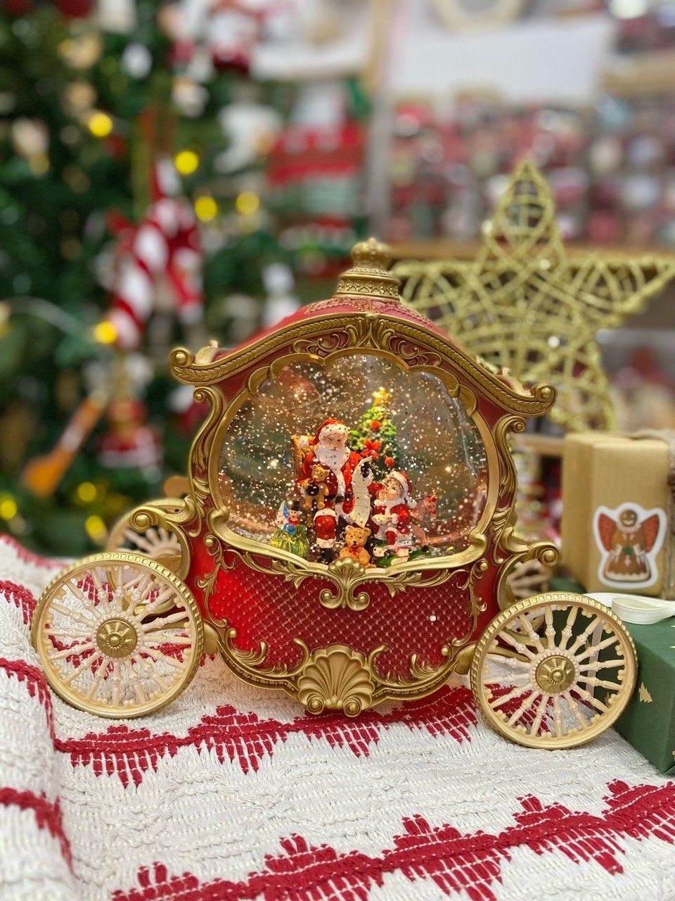  Hộp Nhạc Chuyến Xe Giáng Sinh Lấp Lánh 