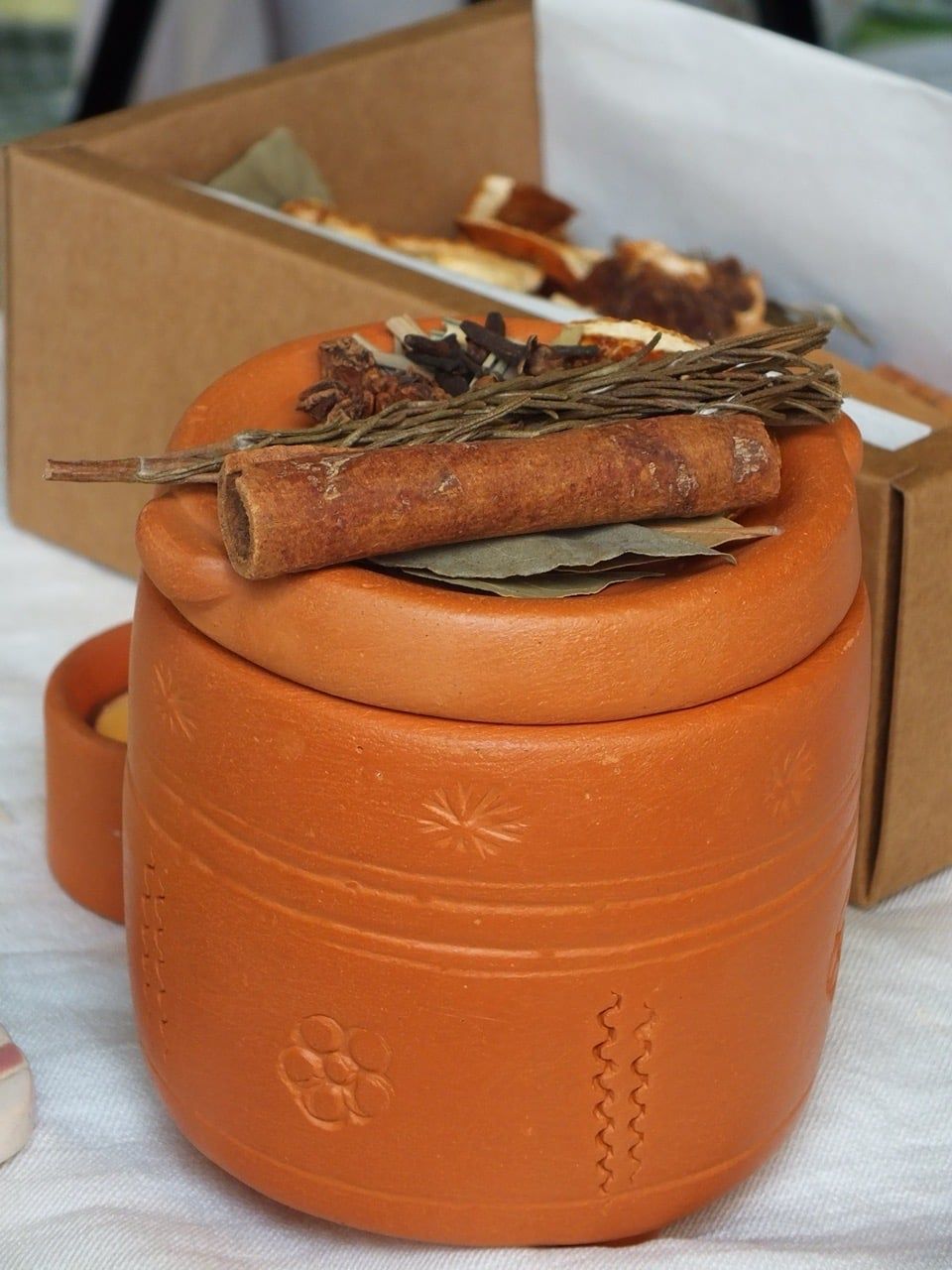  Bếp Xông (kèm đĩa nến) 