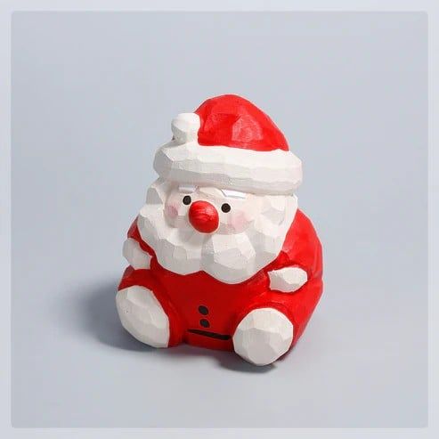  Tượng Khắc Gỗ Giáng Sinh 